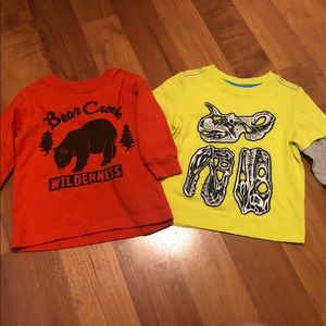 Two 18 month boy shirts